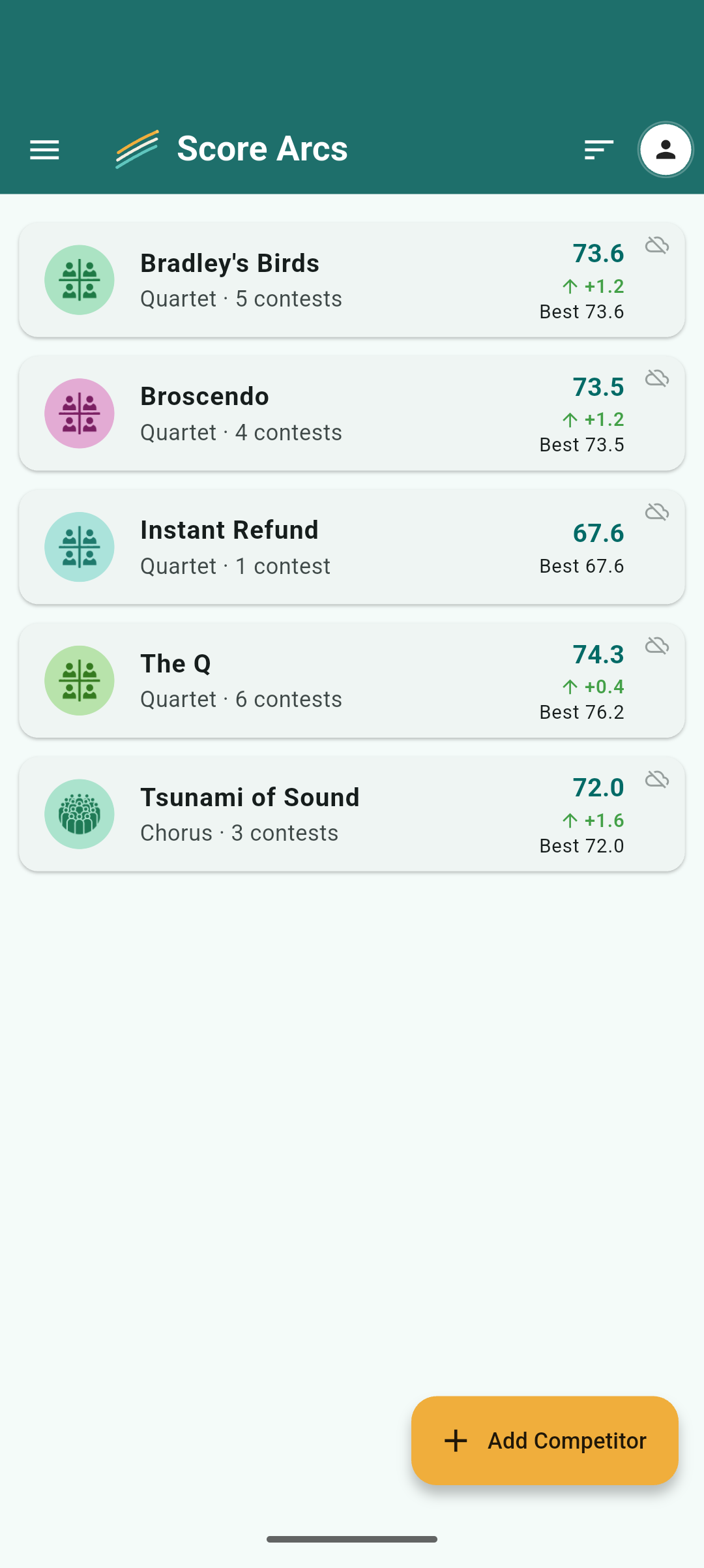 Score Arcs screenshot 1
