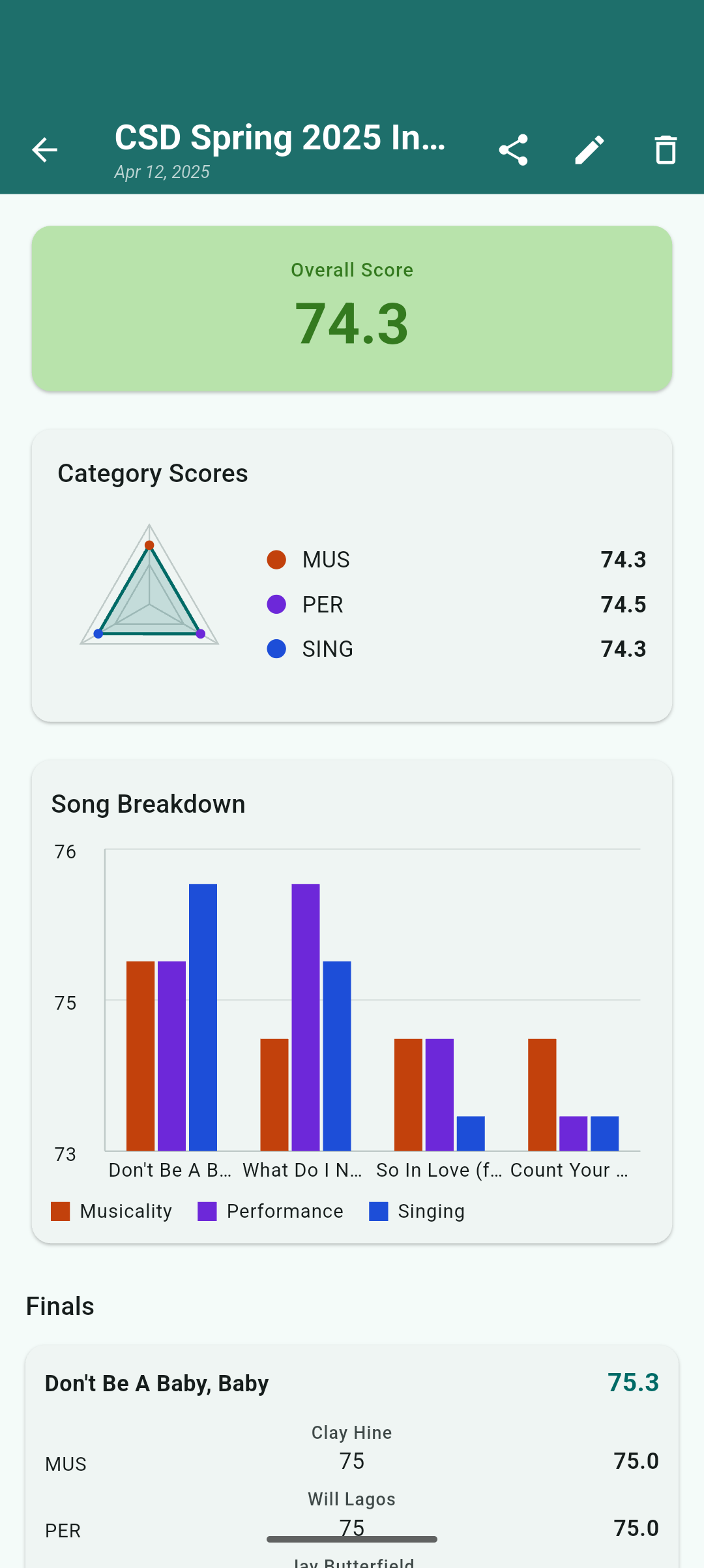 Score Arcs screenshot 3